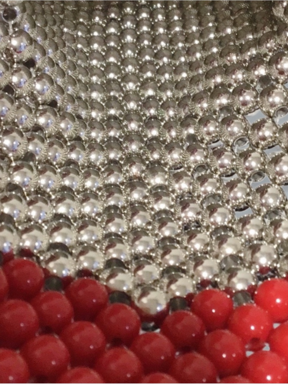 EXPRESDIONS NYC Vegan Beaded Phone Bag NWT - Picture 6 of 9